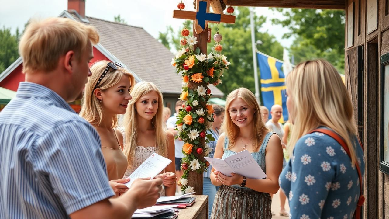 Byafest med biljettförsäljning