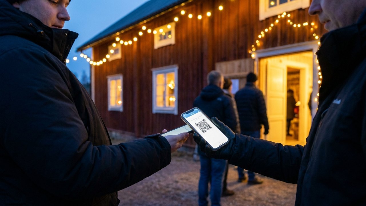 Incheckningsapp för event – skanna QR-biljetter och slipp dubbelinsläpp